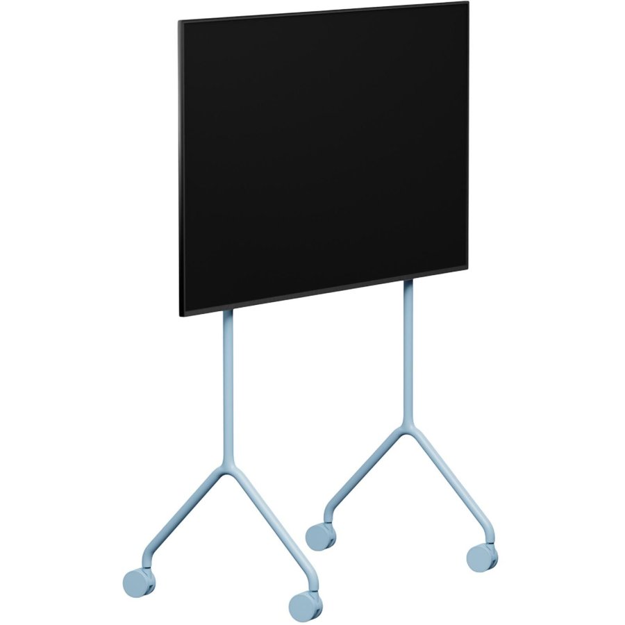 Pedestal Moon Light TV-St&auml;nder 100 cm, Powder Blue